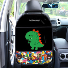 Load image into Gallery viewer, 1PCS Car Seat Back Cover Protector for Kids Cartoon Car Anti Kick Mat with Bag Waterproof Car Seat Back Protector Anti Kick Pad
