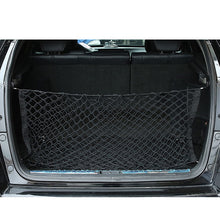 Load image into Gallery viewer, Car Trunk Cargo Net Organizer Auto Elastic Mesh Fixed Cover Travel Sundries Storage Bag Interior Accessories
