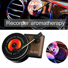 Load image into Gallery viewer, Turntable Phonograph Car Air Freshener Auto Accessories Interior Decoration Smell Air Purifier Ornaments Record Player Perfume
