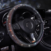 Load image into Gallery viewer, Car Bling Accessories for Woman Interior Set Styling Rhinestone Headrest Pillows Back Support Seat Cushion Pain Relief Sparkly
