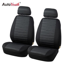 Load image into Gallery viewer, AUTOYOUTH Front Car Seat Covers Airbag Compatible Universal Fit Most Car SUV Car Accessories Car Seat Cover for Toyota 3 color
