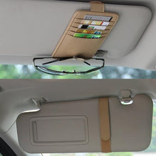 Load image into Gallery viewer, Car Auto Sun Visor Point Pocket Organizer Pouch Bag Card Glasses Storage Holder Car-styling
