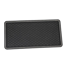 Load image into Gallery viewer, 1PCS Crystal Anti-Slip Pad Mat for Mobile Phone mp4 Keys GPS Silicone Diamond Rhinestones Car Sticky Car Charm anti slip mats
