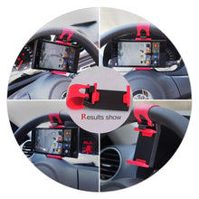 Load image into Gallery viewer, 3.2-7 inch Steering-wheel Auto Phone Holder for phone in Car Mobile Support Universal Stand for Cellphone Automobile Accessories
