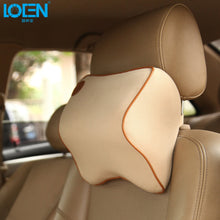 Load image into Gallery viewer, 1 PCS Car Pillow Space Memory Foam Fabric Neck Headrest Car Covers Vehicular Pillow Car Seat Cover Headrest Neck Pillow For Home
