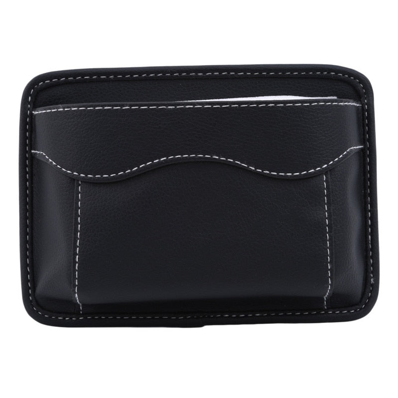 Multifunction Car Pouch Bags Car Storage Box Collecting Bag For Cards Mobile Phone Sticky Bag Interior Accessories