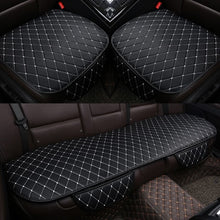 Load image into Gallery viewer, PU Leather Car Seat Cover Universal Auto Chair Front Rear Back Waterproof Cushion Protector Four Season Accessories Interior
