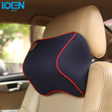 Load image into Gallery viewer, 1 PCS Car Pillow Space Memory Foam Fabric Neck Headrest Car Covers Vehicular Pillow Car Seat Cover Headrest Neck Pillow For Home
