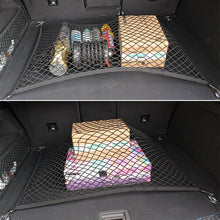 Load image into Gallery viewer, For Audi A3 A4 B6 B7 B8 A6 Q5 Q3  Auto Care Car Trunk Luggage Storage Cargo Organiser Nylon Elastic Mesh Net
