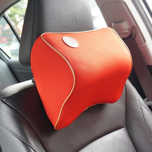 Load image into Gallery viewer, 1 PCS Car Pillow Space Memory Foam Fabric Neck Headrest Car Covers Vehicular Pillow Car Seat Cover Headrest Neck Pillow For Home
