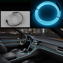 Load image into Gallery viewer, Ambient Lamp RGB Car LED Neon Cold Light Auto Interior Atmosphere Light Refit Decoration Strips Shine Usb/Cigar Lighter/Driver
