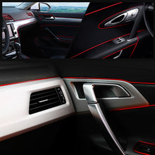 Load image into Gallery viewer, Car Styling 5M/pcs Universal Flexible Car Interior Decoration Moulding Trim Strips Car Central Control and Door Decoration Strip
