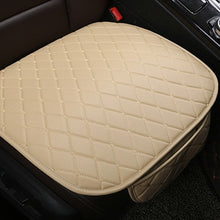 Load image into Gallery viewer, PU Leather Car Seat Cover Universal Auto Chair Front Rear Back Waterproof Cushion Protector Four Season Accessories Interior
