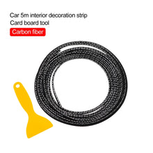 Load image into Gallery viewer, Car Styling 5M/pcs Universal Flexible Car Interior Decoration Moulding Trim Strips Car Central Control and Door Decoration Strip
