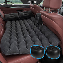 Load image into Gallery viewer, Bymaocar Inflatable car mattress  outdoor camping inflatable bed PVC flocking Multifunctional Car inflatable bed car accessories
