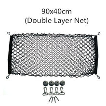 Load image into Gallery viewer, Car Trunk Cargo Net Organizer Auto Elastic Mesh Fixed Cover Travel Sundries Storage Bag Interior Accessories
