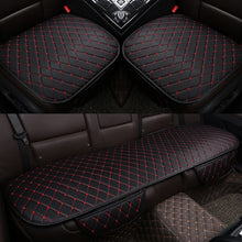 Load image into Gallery viewer, PU Leather Car Seat Cover Universal Auto Chair Front Rear Back Waterproof Cushion Protector Four Season Accessories Interior
