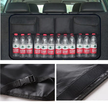 Load image into Gallery viewer, Auto Storage Organizer Car Trunk Bag Universal Large Capacity Backseat Storage Bag Trunk Cargo Mesh Holder Pocket
