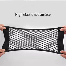 Load image into Gallery viewer, Car Back Rear Trunk Net Sticker Mesh in Trunk Storage Bag Pocket Cage Auto Network Trunk Organizer
