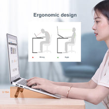 Load image into Gallery viewer, Oatsbasf Laptop Stand For MacBook Air Pro Support Tablet Portable Notebook Stand Mini Riser Foldable Laptop Holder Cooling Mount
