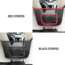 Load image into Gallery viewer, Car Net Pocket Handbag Holder Car Purse Holder Between Seats Mesh Car Backseat Organizer Purse Phone Car Storage Netting Pouch
