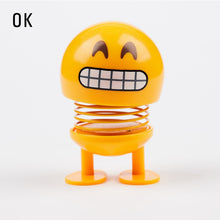 Load image into Gallery viewer, Funny Car Styling Shaking Head Car Dashboard Ornament Cute Expression Fashion Trend Car Interior Accessories Car Decor Toys
