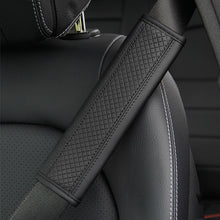 Load image into Gallery viewer, Car Accessories Seat Belt Pu Leather Safety Belt Shoulder Cover Breathable Protection Seat Belt Padding Pad Auto Interior Access
