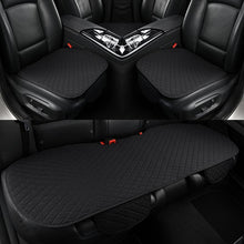 Load image into Gallery viewer, Summer Car Seat Cover Protector Auto Flax Front Back Rear Backrest Linen Seat Cushion Pad for Automotive Interior Truck Suv Van
