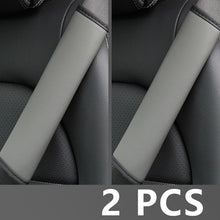 Load image into Gallery viewer, Car Accessories Seat Belt Pu Leather Safety Belt Shoulder Cover Breathable Protection Seat Belt Padding Pad Auto Interior Access
