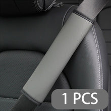 Load image into Gallery viewer, Car Accessories Seat Belt Pu Leather Safety Belt Shoulder Cover Breathable Protection Seat Belt Padding Pad Auto Interior Access
