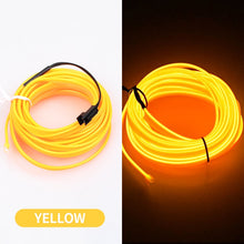 Load image into Gallery viewer, Ambient Lamp RGB Car LED Neon Cold Light Auto Interior Atmosphere Light Refit Decoration Strips Shine Usb/Cigar Lighter/Driver
