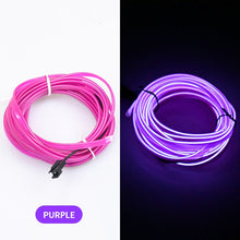 Load image into Gallery viewer, Ambient Lamp RGB Car LED Neon Cold Light Auto Interior Atmosphere Light Refit Decoration Strips Shine Usb/Cigar Lighter/Driver
