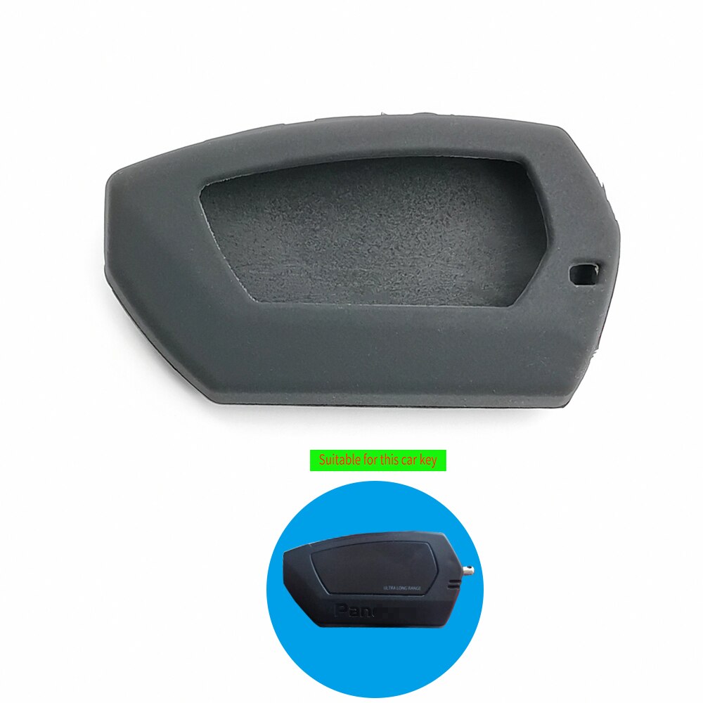 DXL4950 Silicone Key Case for Pandora DX-90BT DX-91Lora Russia Version Two Way Car Remote 2 Way LCD Remote Automatic Alarm Cover