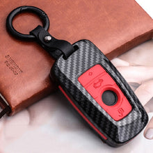 Load image into Gallery viewer, Fashion ABS Carbon fiber Car Remote Key Case Cover For BMW 1 2 3 4 5 6 7 Series X1 X3 X4 X5 X6 F30 F34 F10 F07 F20 G30 F15 F16
