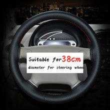 Load image into Gallery viewer, Car Steering Wheel Braid Cover Needles And Thread Artificial Leather Car Covers Suite 7 Color DIY Texture Soft Auto Accessories
