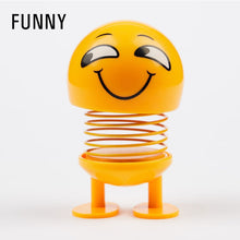 Load image into Gallery viewer, Funny Car Styling Shaking Head Car Dashboard Ornament Cute Expression Fashion Trend Car Interior Accessories Car Decor Toys
