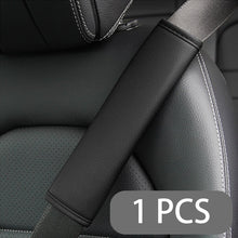 Load image into Gallery viewer, Car Accessories Seat Belt Pu Leather Safety Belt Shoulder Cover Breathable Protection Seat Belt Padding Pad Auto Interior Access
