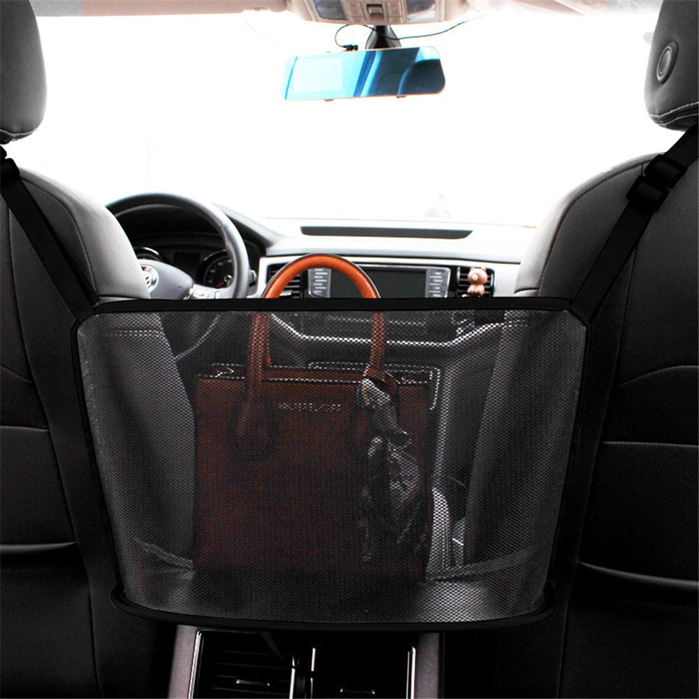 Car Seat Storage Organizer Bag Universal Multifunction Storage Box Interior Stowing Tidying Auto Organizer Box New 40x26x15cm