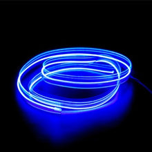 Load image into Gallery viewer, 1m/2m/3m/5m Neon LED Car Interior Lighting Strips Auto LED Lights Garland EL Wire Rope Decorative Lamp Flexible Tube Accessory
