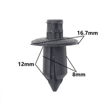 Load image into Gallery viewer, 20x Car Plastic Fairing Rivet Setting Panel Fastener Clips 6mm 7mm 8mm Push Pin Fastener
