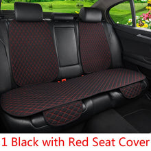 Load image into Gallery viewer, Summer Car Seat Cover Protector Auto Flax Front Back Rear Backrest Linen Seat Cushion Pad for Automotive Interior Truck Suv Van
