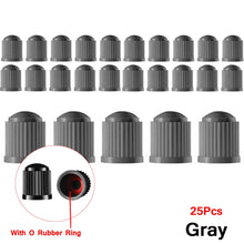 Load image into Gallery viewer, AUTCOAT Tire Stem Valve Caps, with O Rubber Ring, Universal Stem Covers for Cars, SUVs, Bike and Bicycle, Trucks, Motorcycles
