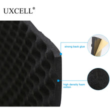 Load image into Gallery viewer, UXCELL 8Sizes Studio Sound Acoustic Absorption Car Heatproof Wave Foam Deadener Car Soundproof Cotton Insulation
