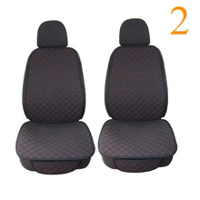 Load image into Gallery viewer, Linen Car Seat Cover Protector Summer Front or Rear Seat Back Cushion Pad Mat Backrest Universal for Auto Interior Truck Suv Van
