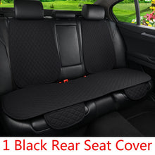 Load image into Gallery viewer, Summer Car Seat Cover Protector Auto Flax Front Back Rear Backrest Linen Seat Cushion Pad for Automotive Interior Truck Suv Van
