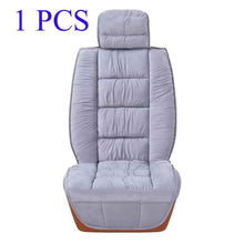 Load image into Gallery viewer, Plush Cotton Car Seat Cover Winter Surrounded Warm Winter Cushion Faux Fur For Seat Protector Mat Car Interior Accessories
