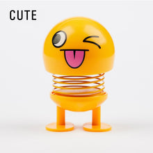 Load image into Gallery viewer, Funny Car Styling Shaking Head Car Dashboard Ornament Cute Expression Fashion Trend Car Interior Accessories Car Decor Toys
