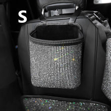 Load image into Gallery viewer, Car Hanging Organizer Seat Back Storage Premium Rhinestone Bling Container Stowing Tidying  Sparkly Accessories Interior Styling
