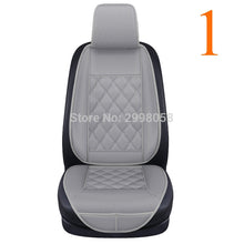 Load image into Gallery viewer, Waterproof Leather Car Seat Cover Protector Mat Universal Front Backret Breathable Car Van Auto Seat Cushion Protector Pad
