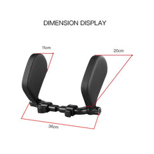 Load image into Gallery viewer, Car Seat Headrest Travel Rest Neck Pillow Support Solution car accessories interior Auto Seat Head Cushion For Kids And Adults
